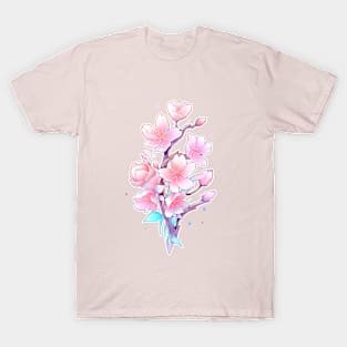 Enchanting Cherry Blossom Branch T-Shirt